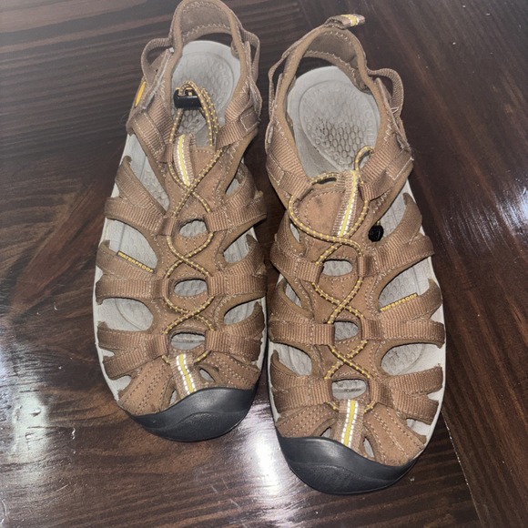 Keen Women's Whisper - Coffee Liqueur / KEEN Sz 8.5 Hiking Water Shoes Sandals - Picture 3 of 11